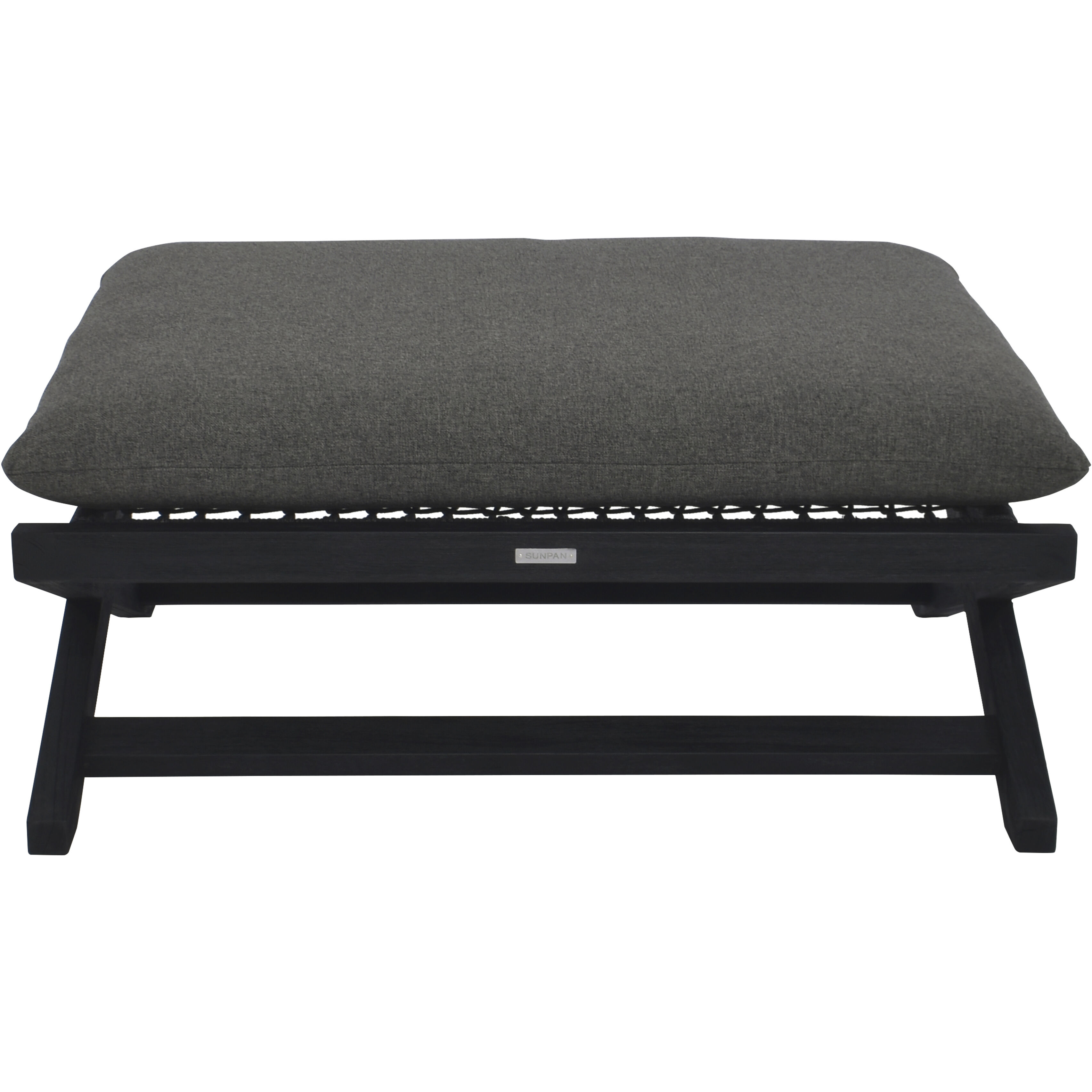 Bari 15.5 inch Charcoal / Gracebay Grey Outdoor Stool